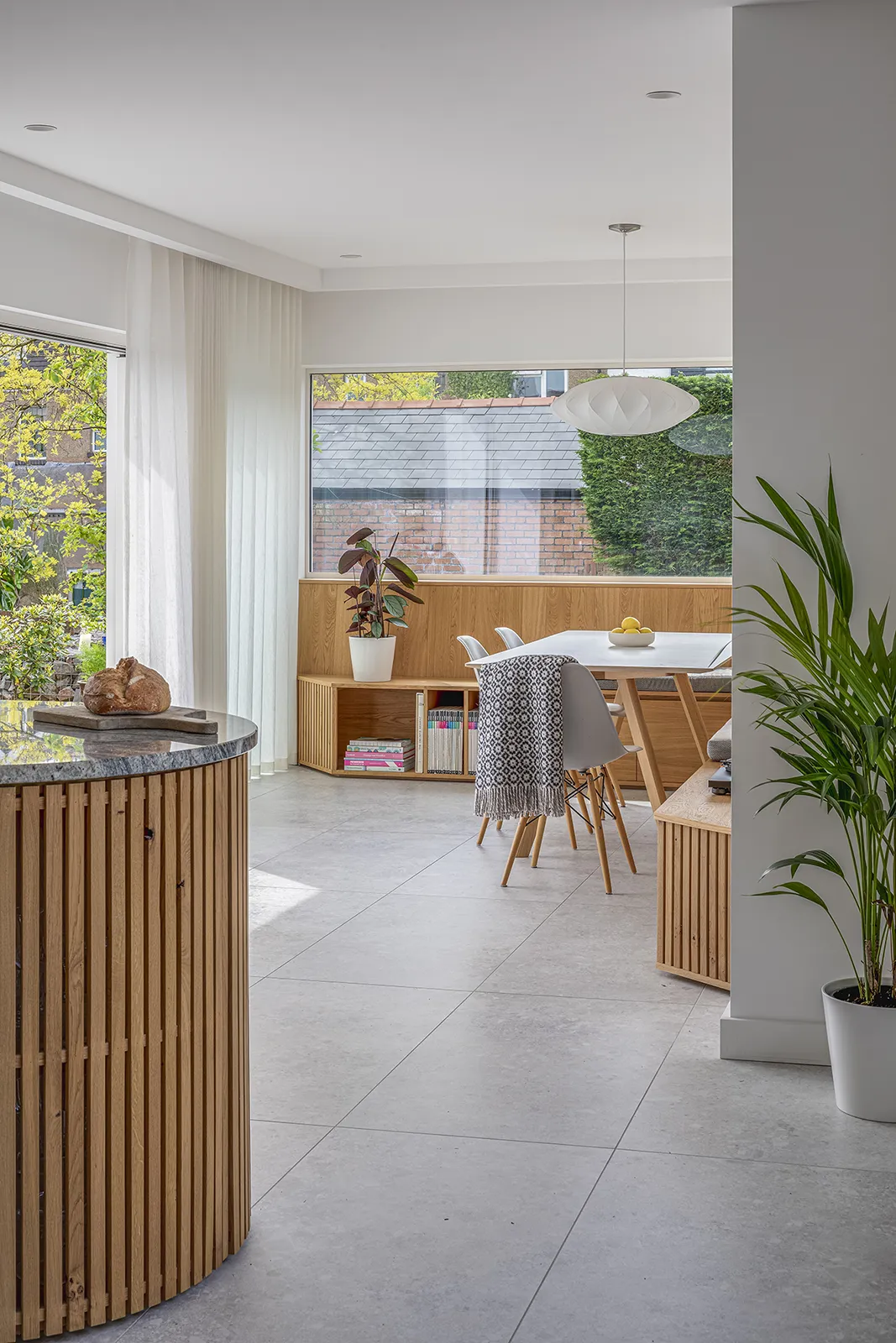 Beatty House: View across kitchen and dining