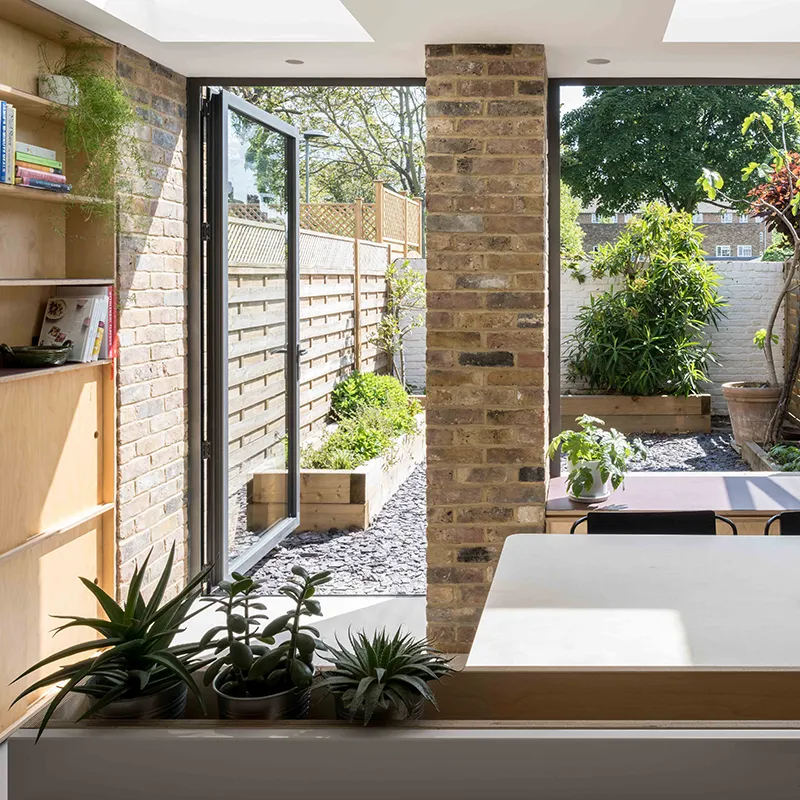 Corbel House– residential extension project in London by Studio Gennaio